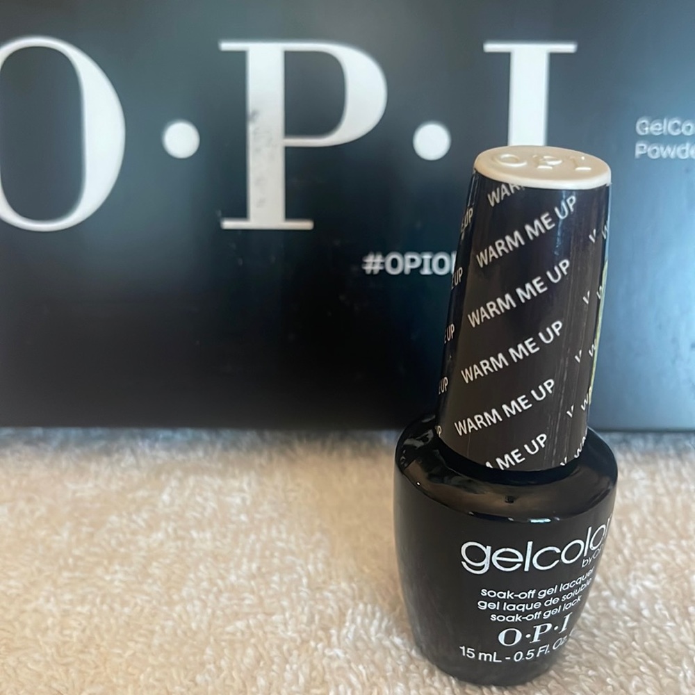 OPI gel color Warm Me Up